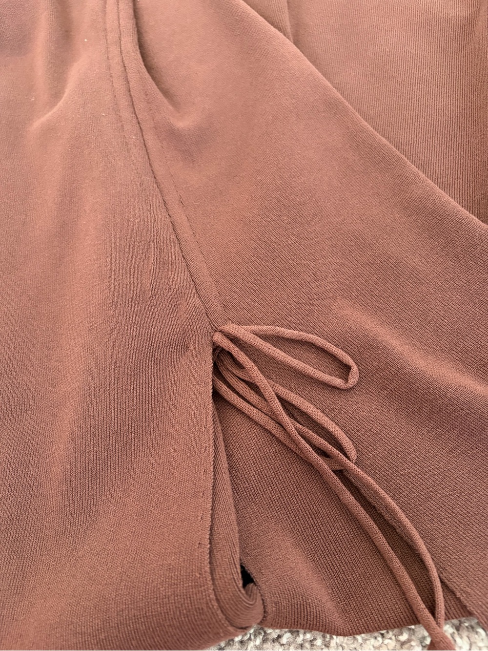 Lioness Brown One-Shoulder Ruched Maxi Dress - Picture 7 of 7